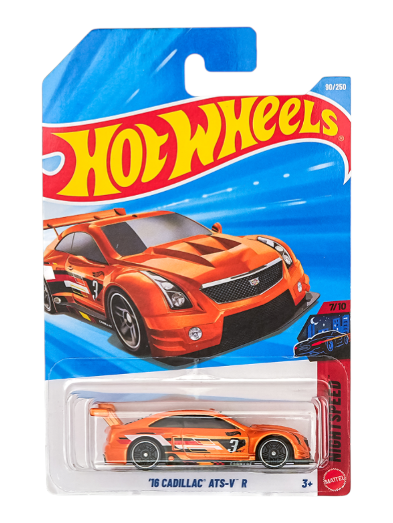 HotWheels 16 Cadillac ATS-V R Imported Mainline 1:64 Scale