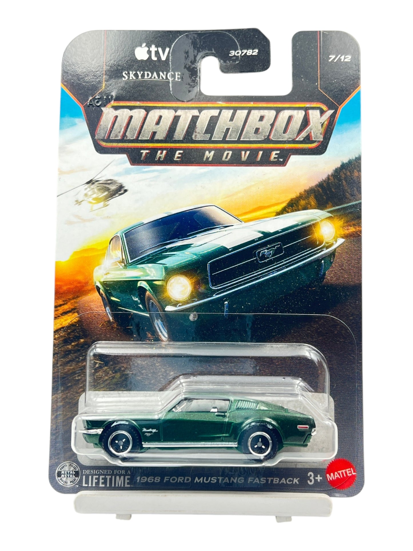 MatchBox the movie 1968 Ford Mustang Fastrack imported mainline 1:64 Scale