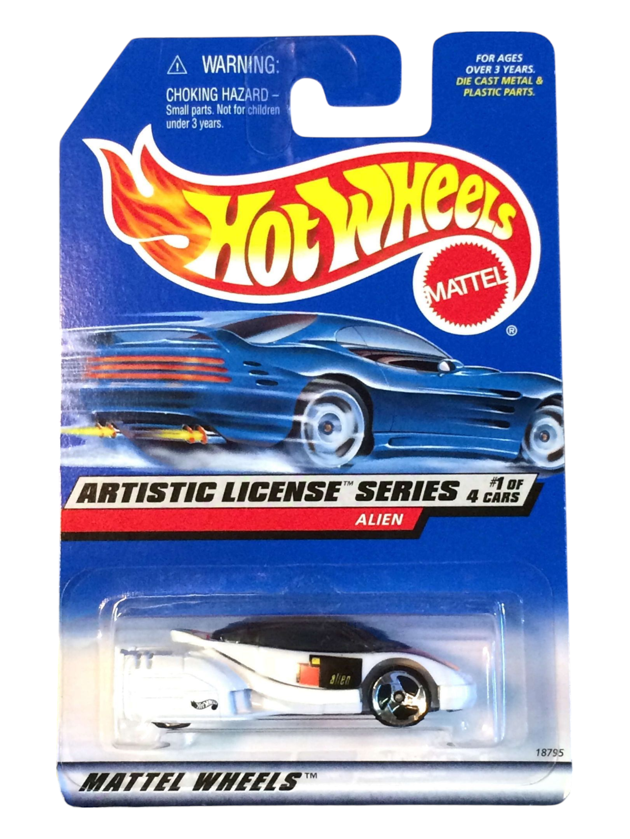 HotWheels Artistic License Series Alien Imported Mainline 1:64 Scale