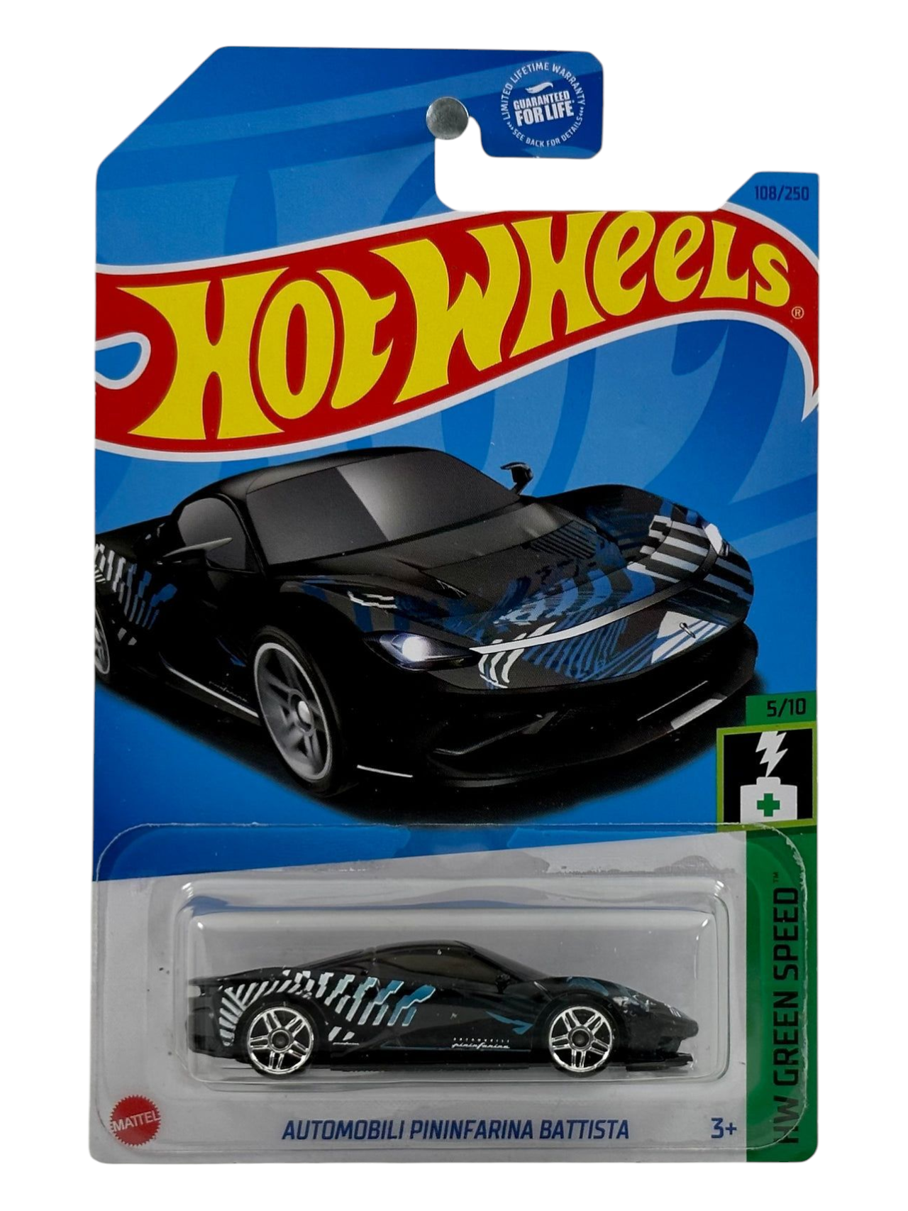 HotWheels Automobili Pininfarina Battista Imported Mainline 1:64 Scale