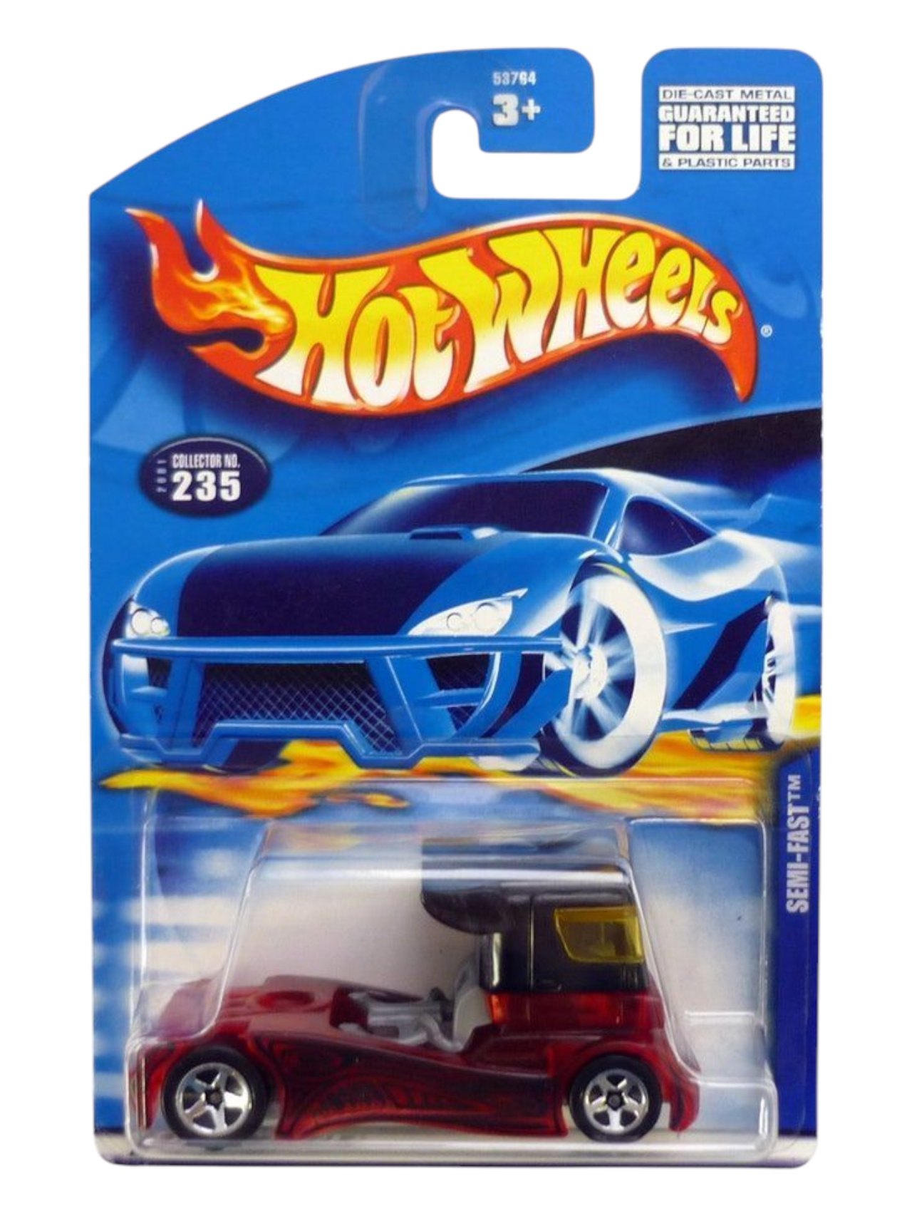 HotWheels Semi-Fast Truck Imported Mainline 1:64 Scale