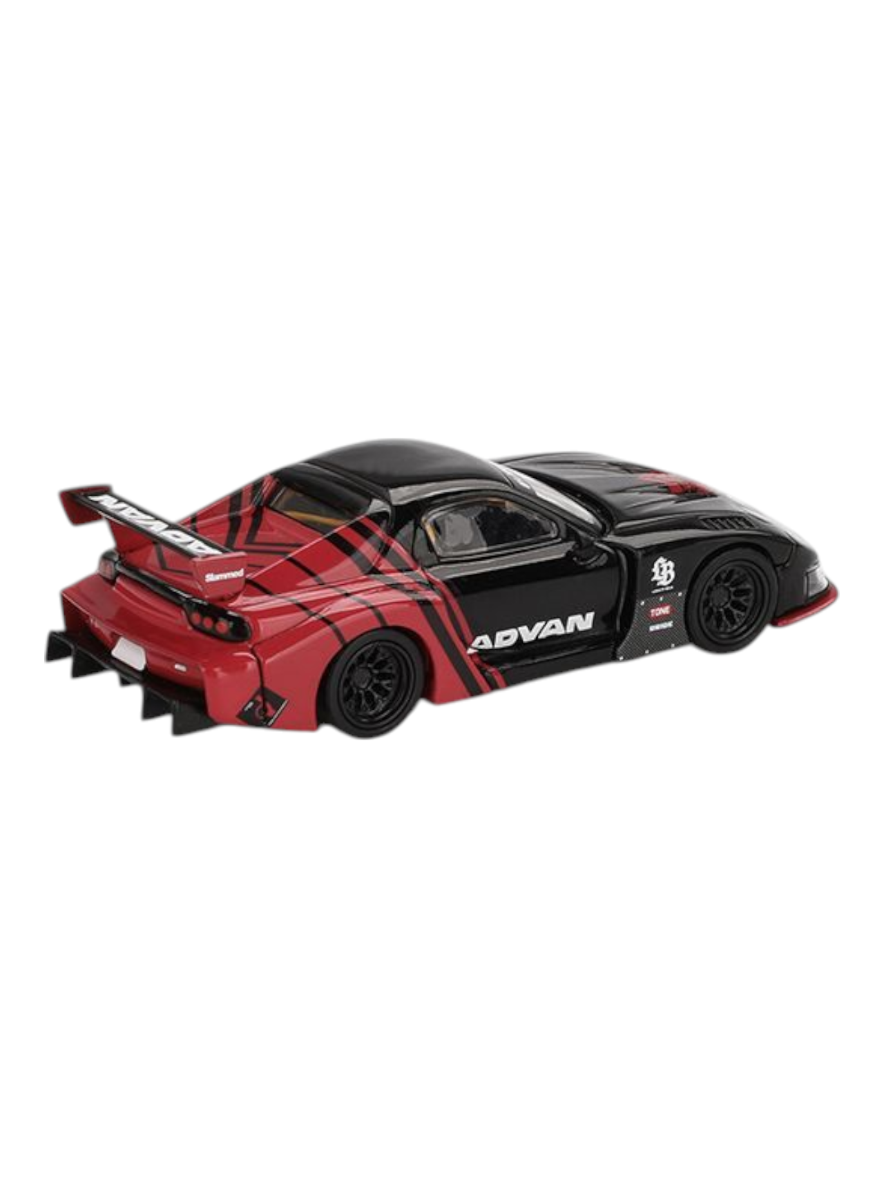 Mini GT Mazda RX-7 LB-Super Silhouette (Advan) Code - 983 1:64 Scale