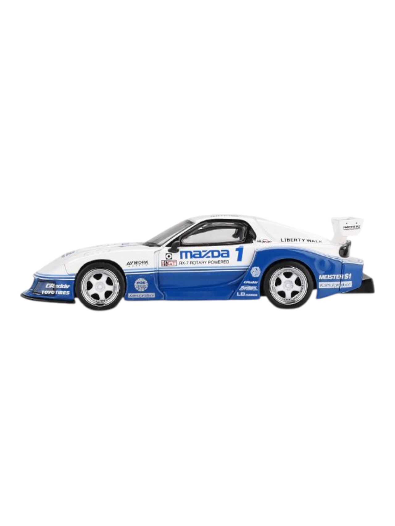 Mini GT Mazda RX-7 LB-Super Silhouette (IMSA) Code-1011 1:64 Scale