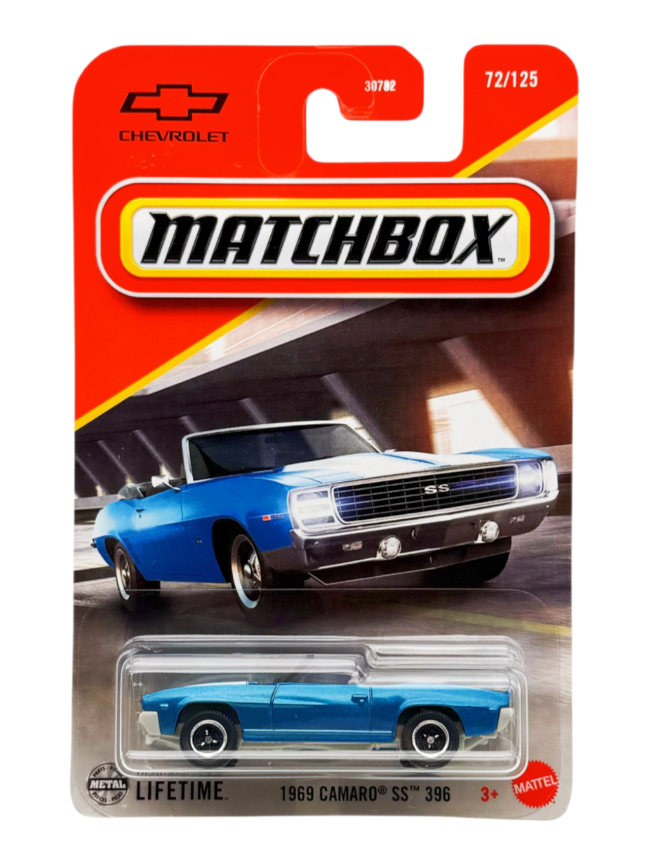 Matchbox 1969 Camaro SS 396 Imported Mainline 1:64 Scale