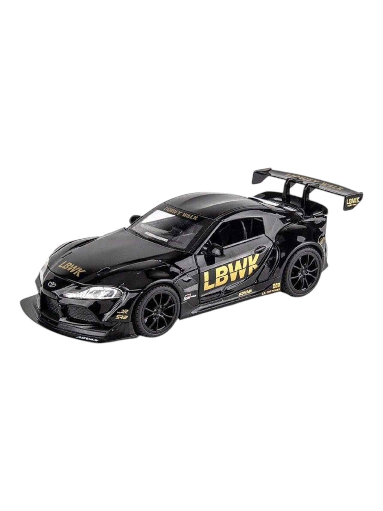 XQT Toyota Supra Alloy Car Simulation Die-Cast Model 1:22 Scale