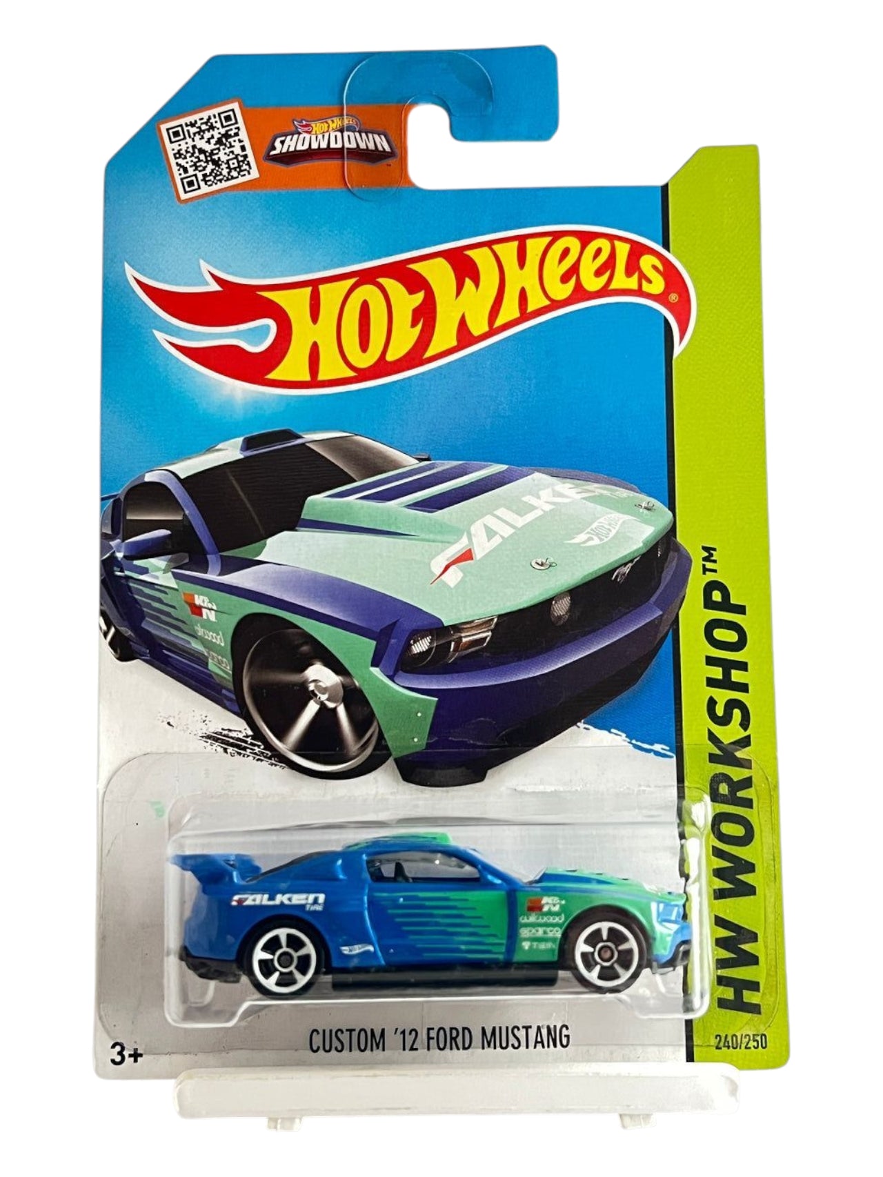 Hotwheels custom '12 Ford Mustang imported mainline 1:64 Scale