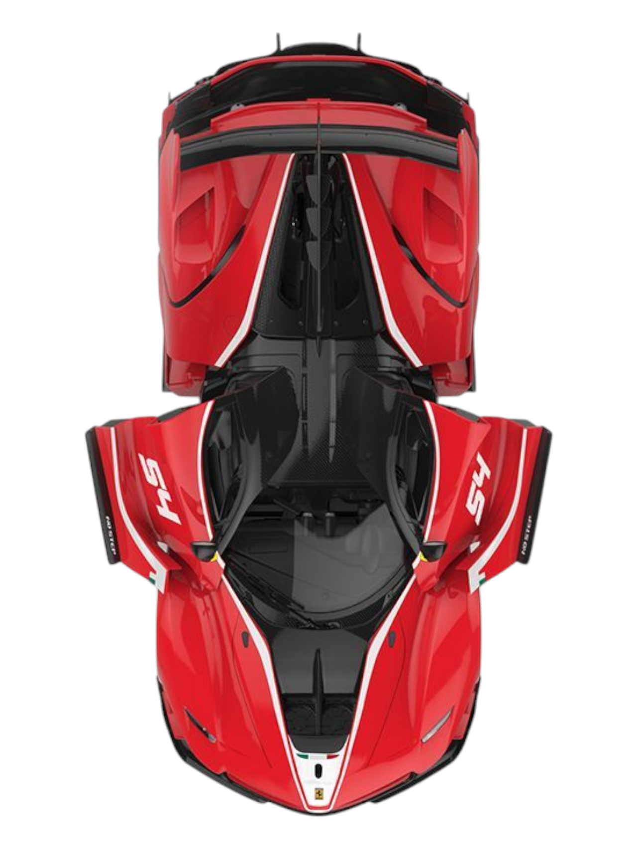 Rastar Ferrari FXX K Evo RC Assembly Model Kit 1:18 Scale (84 pcs and 8 pts)
