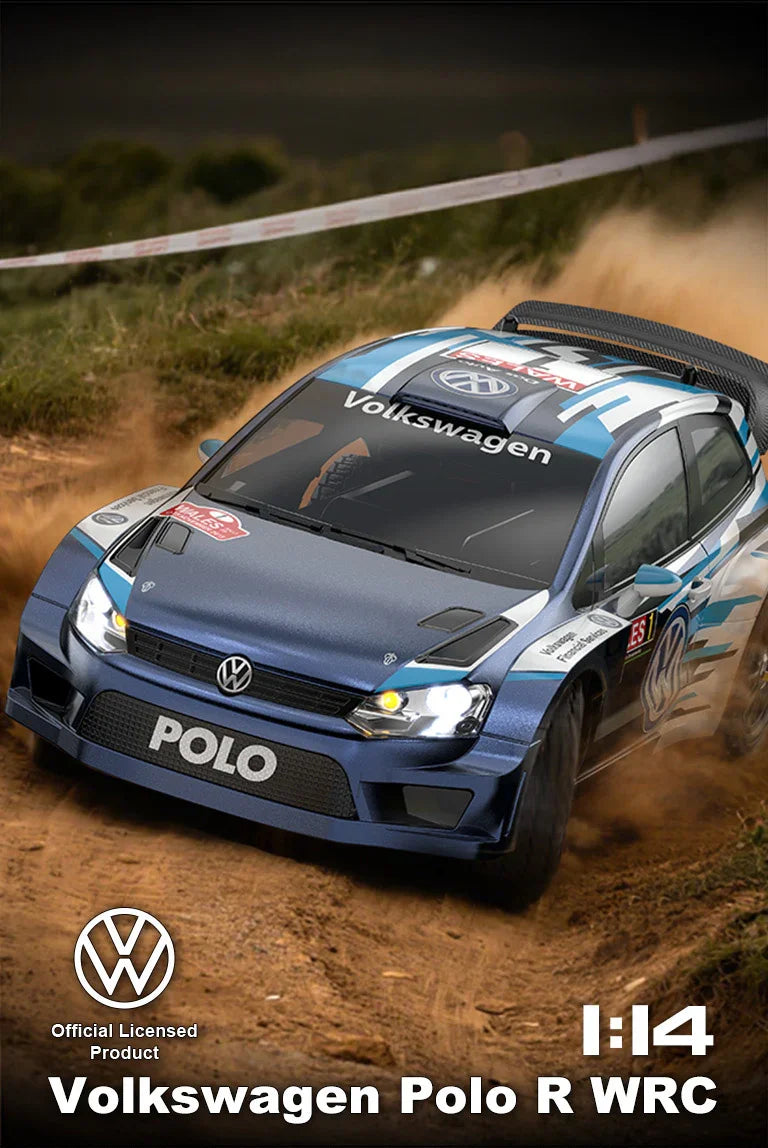 ホビーラジコン HYPER GO Volkswagen Polo R WRC 2015 1:14 MJX RC 14304 Volkswagen Polo R WRC 2015 HYPER Go 1:14 Scale Radio