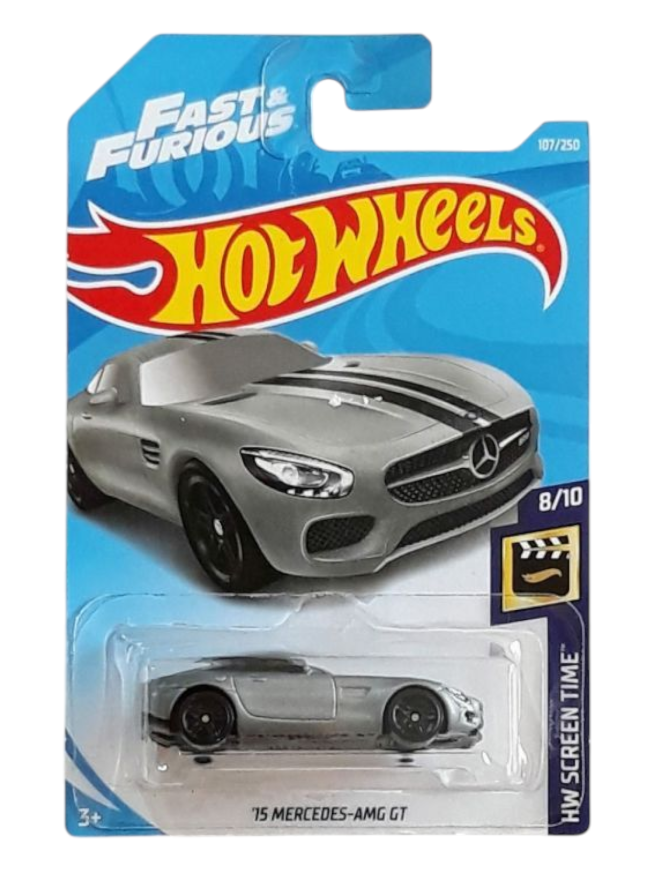 HotWheels Fast and Furious 15 Mercedes-AMG GT Imported Mainline 1:64 Scale