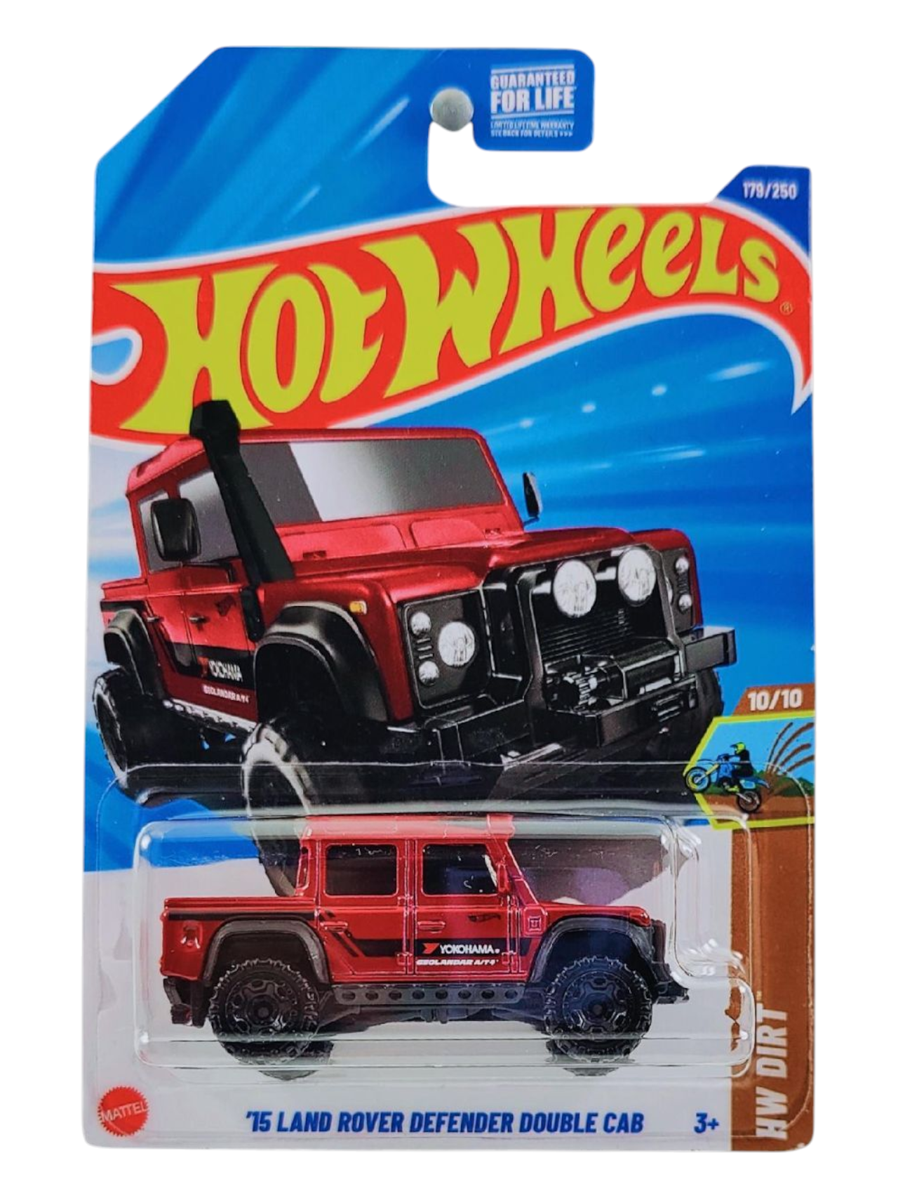 HotWheels 15 Land Rover Defender Double Cab Imported Mainline 1:64 Scale