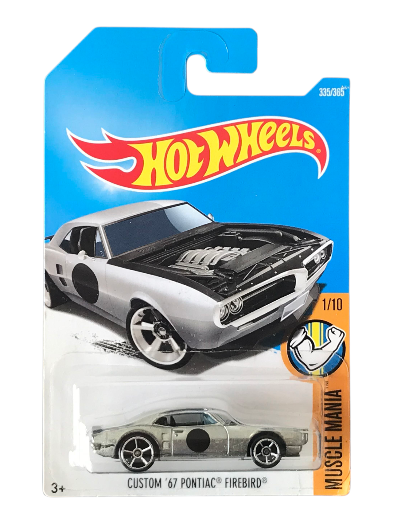 HotWheels Custom 67 Pontiac Firebird Imported Mainline 1:64 Scale