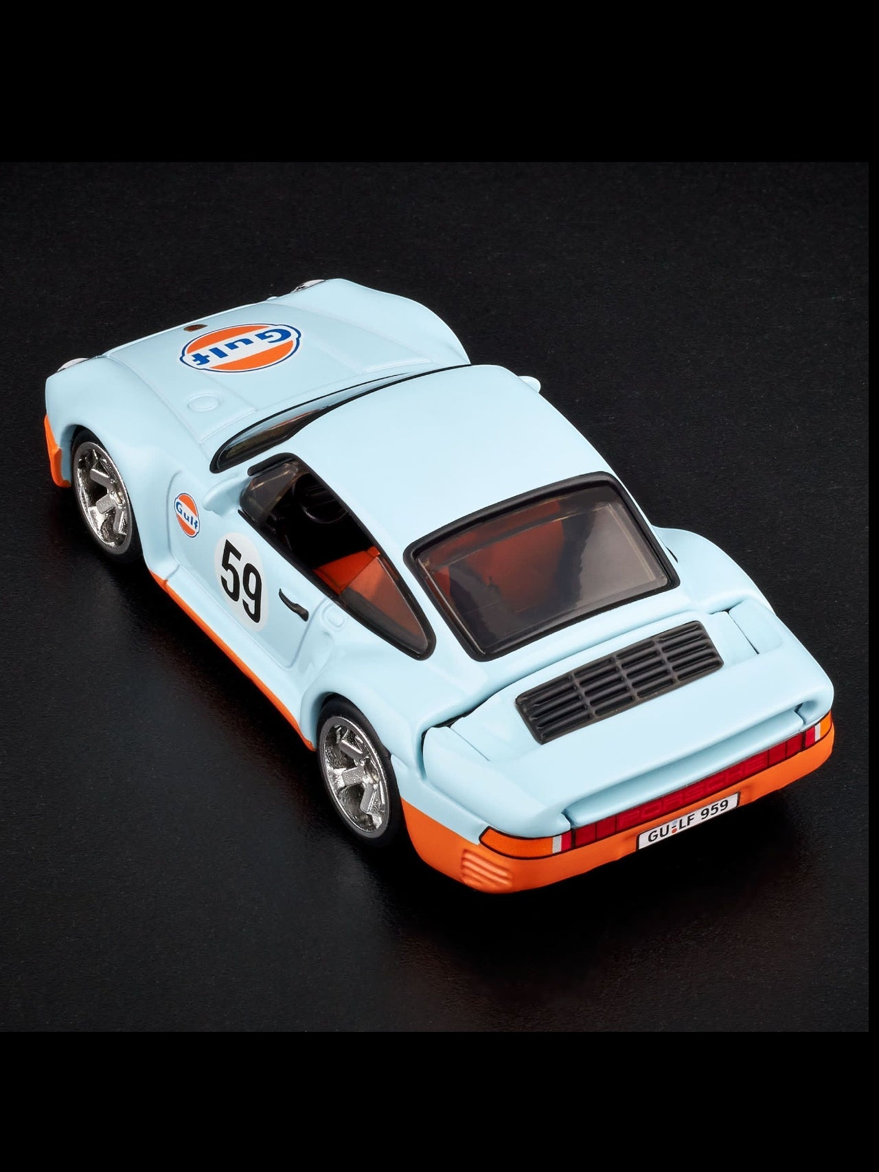 HotWheels Gulf 1986 Porsche 959 RLC 1:64 Scale