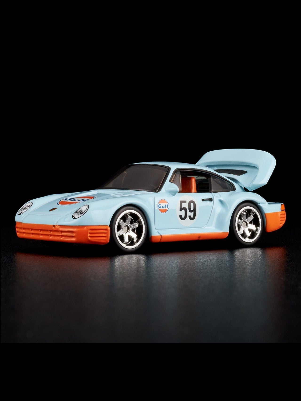 HotWheels Gulf 1986 Porsche 959 RLC 1:64 Scale