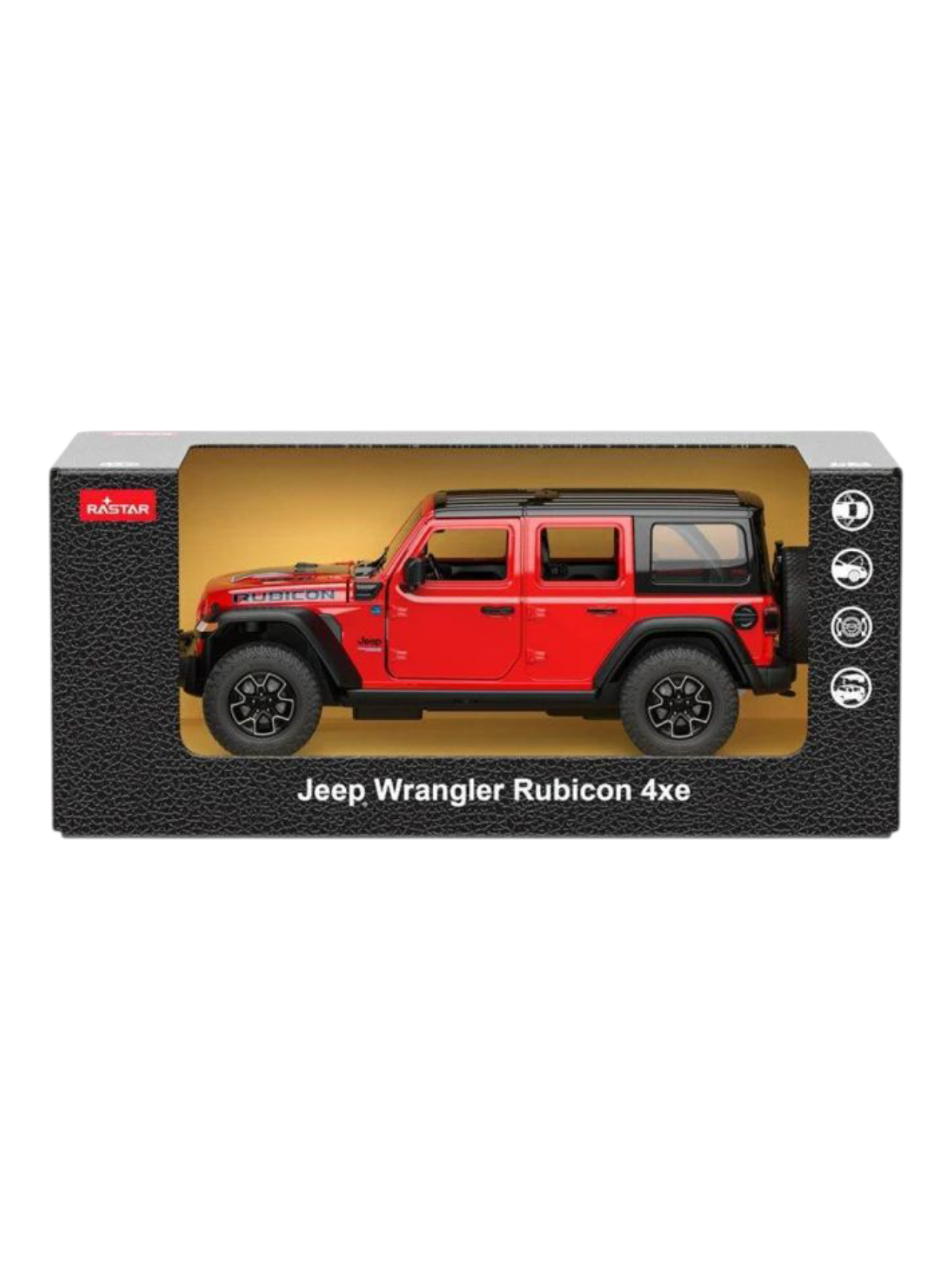 Rastar Jeep Wrangler Rubicon 4xe 1:24 Scale Diecast – Toy