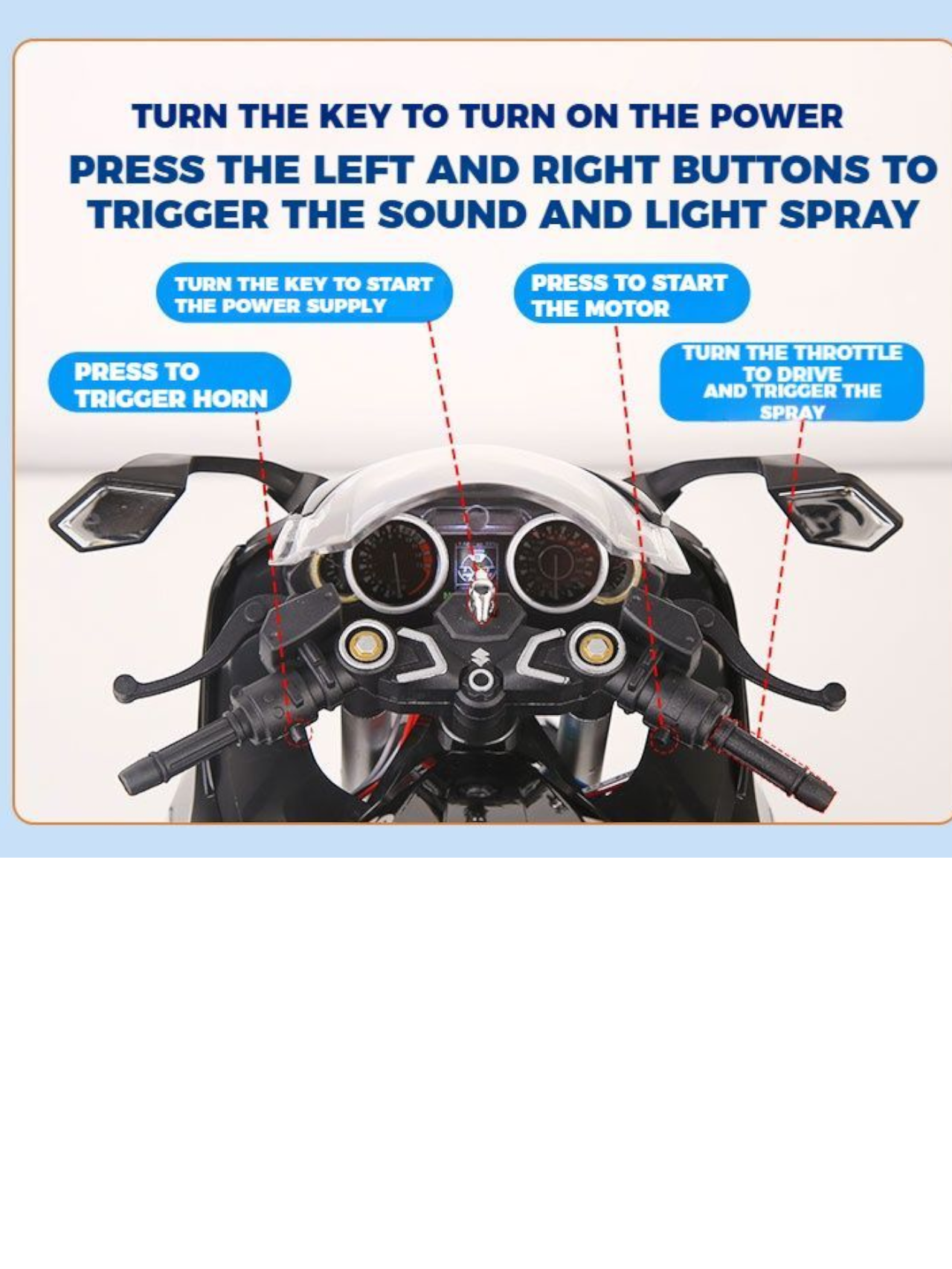 Suzuki Hayabusa GSX-1300 R Alloy Model 1:6 Scale (Colour -Black)