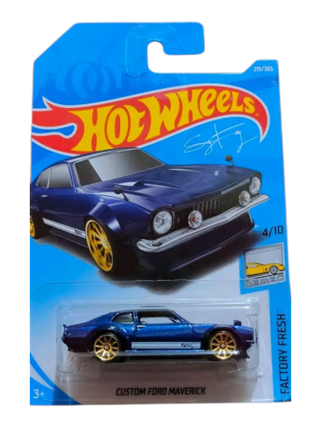 Hot Wheels custom ford maverick imported mainline 1:64 Scale