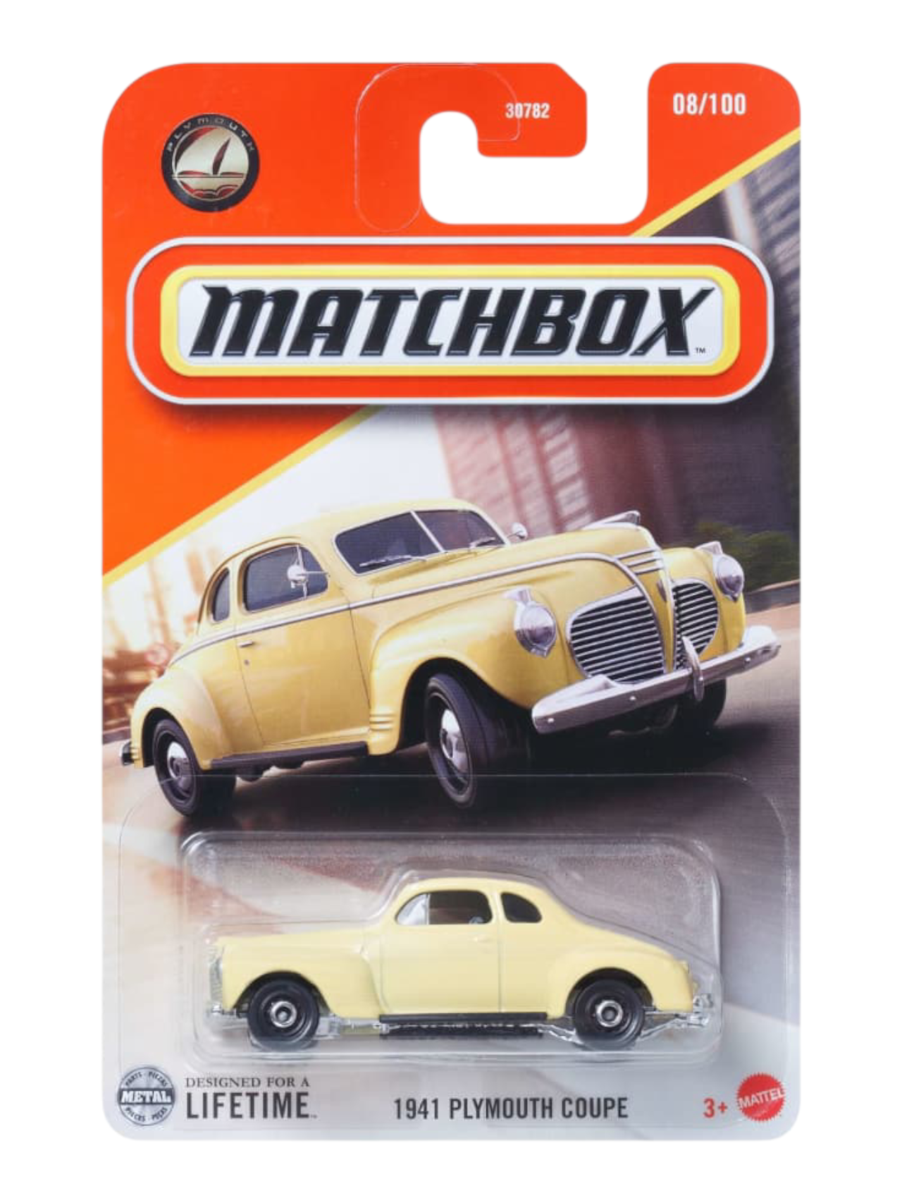 Matchbox 1941 Plymouth Coupe Imported Mainline 1:64 Scale