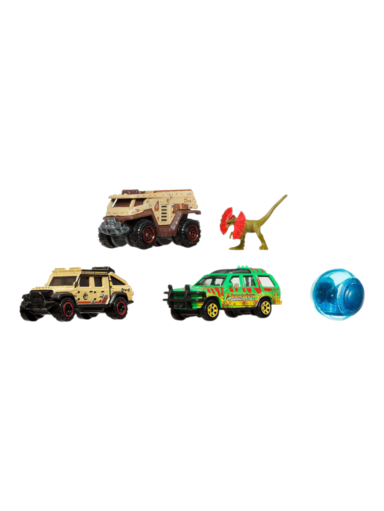 Matchbox Jurassic World Rebirth Adventure Seekers Pack of 5