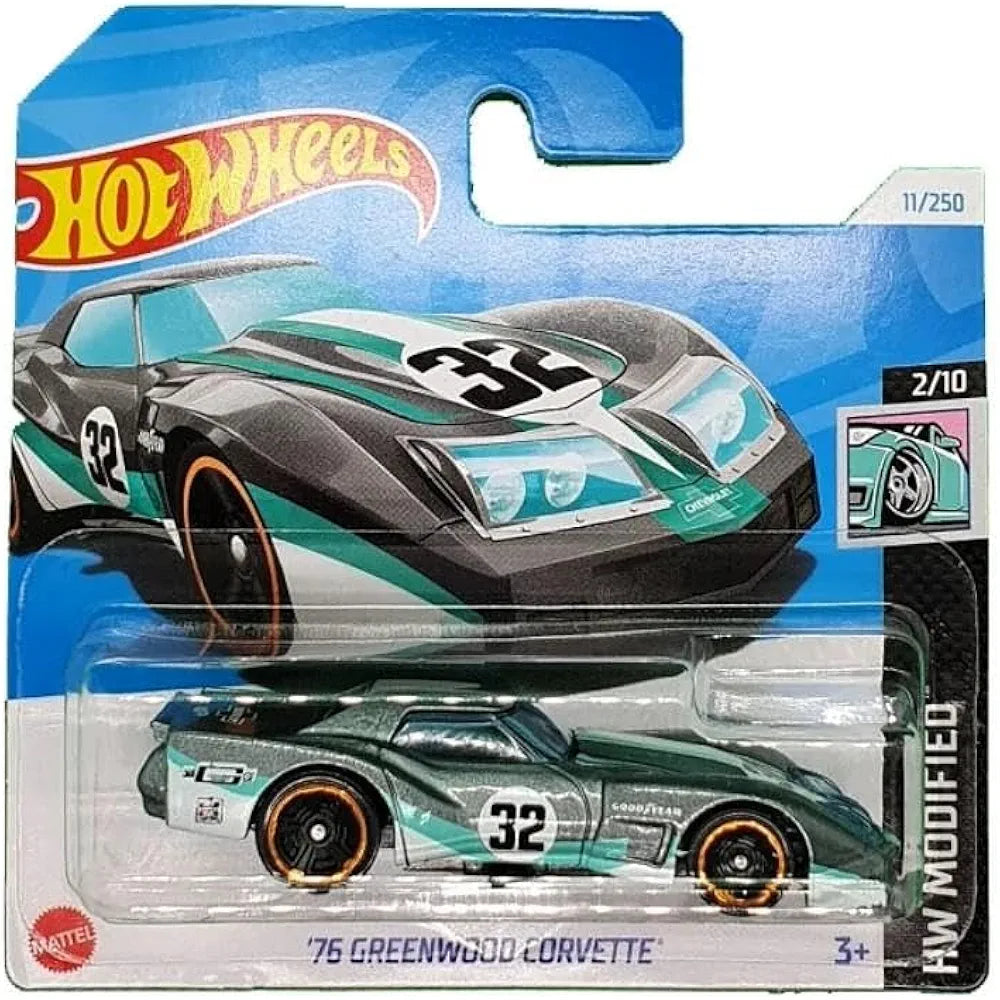 Hot wheels '76 greenwood corvette imported mainline 1:64 Scale