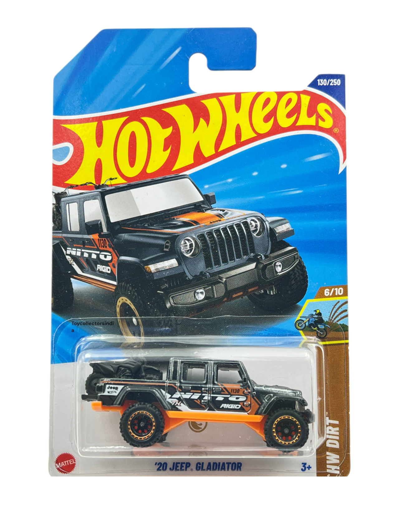HotWheels '20 Jeep Gladiator Super Treasure Hunt Imported Mainline 1:64 Scale