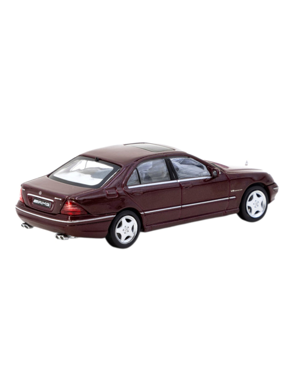 Tarmac Works Mercedes-Benz S 55 AMG Diecast Model Car 1:64 Scale – Metal Body Collectible Toy