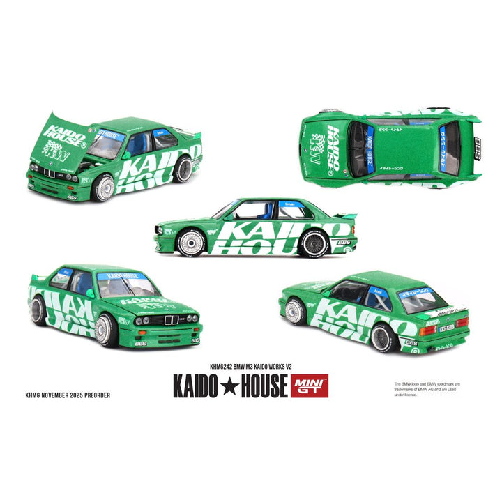Mini GT Kaido House #242: BMW M3 Kaido Works V2 1:64 Scale