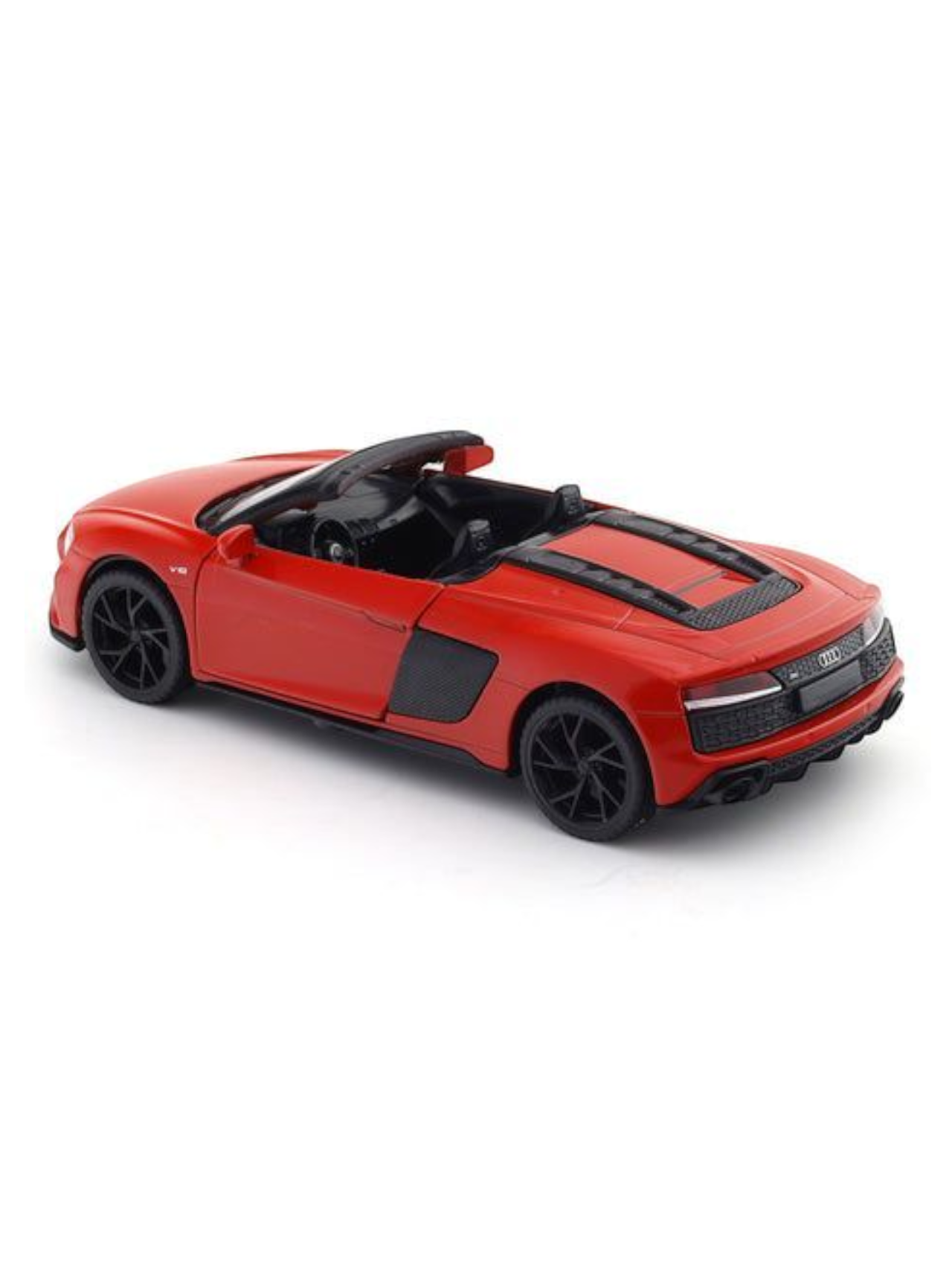 Audi R8 Spyder 1:32 MSZ licensed pullback diecast Scale Model car
