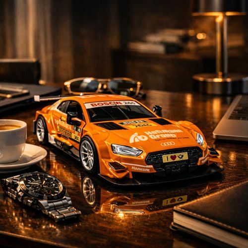 CCA 'Audi RS5 DTM 1:43 Scale Diecast Model Car – Orange Racing Edition