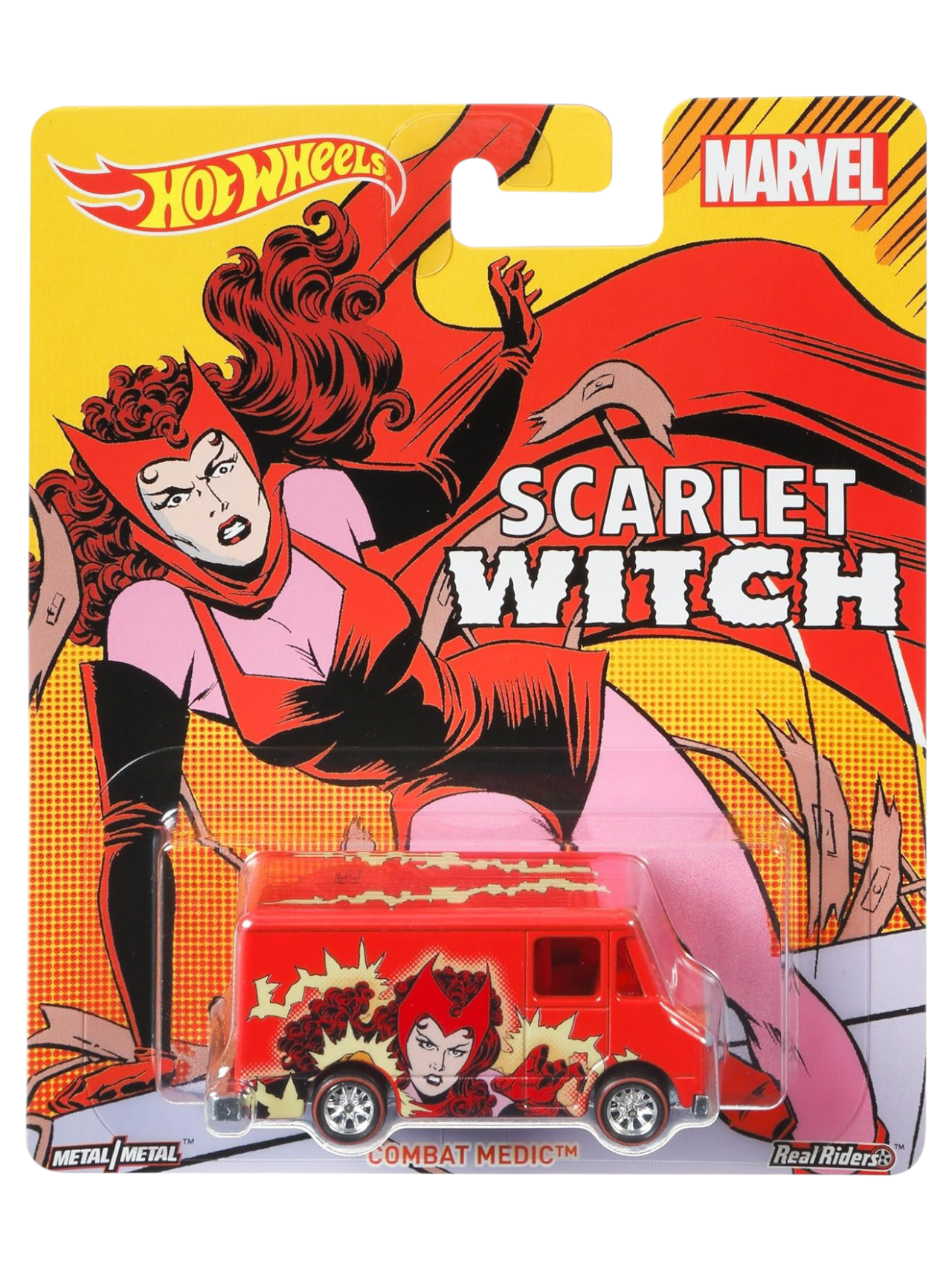 HotWheels Marvel Scarlet Witch Combat Medic Imported Premium 1:64 Scale