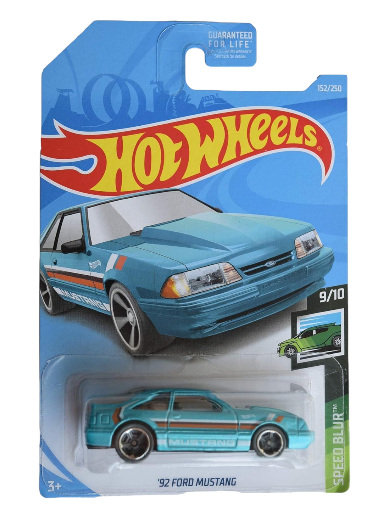 HotWheels 92 Ford Mustang Imported Mainline 1:64 Scale