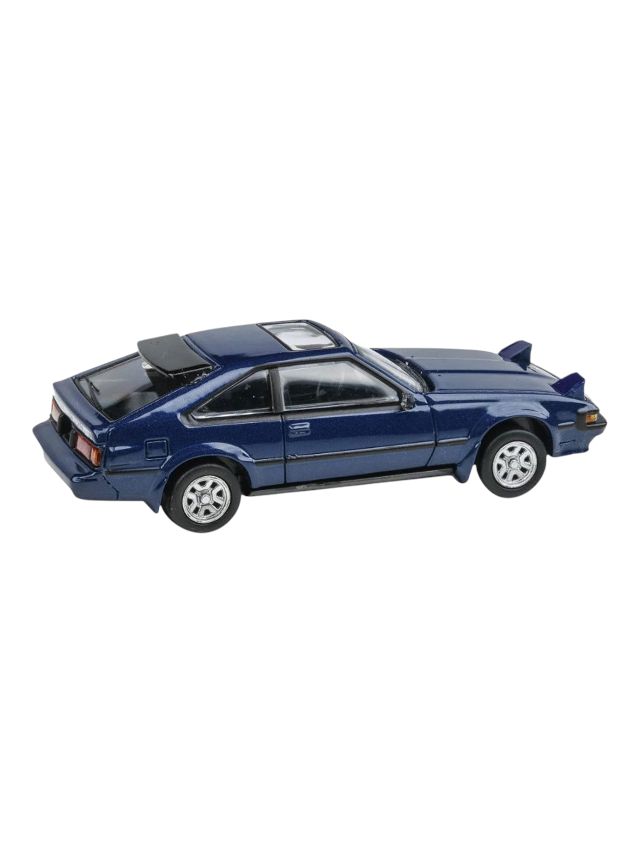 Para64 1984 Toyota Celica Supra Dark Blue 1:64 Scale Diecast