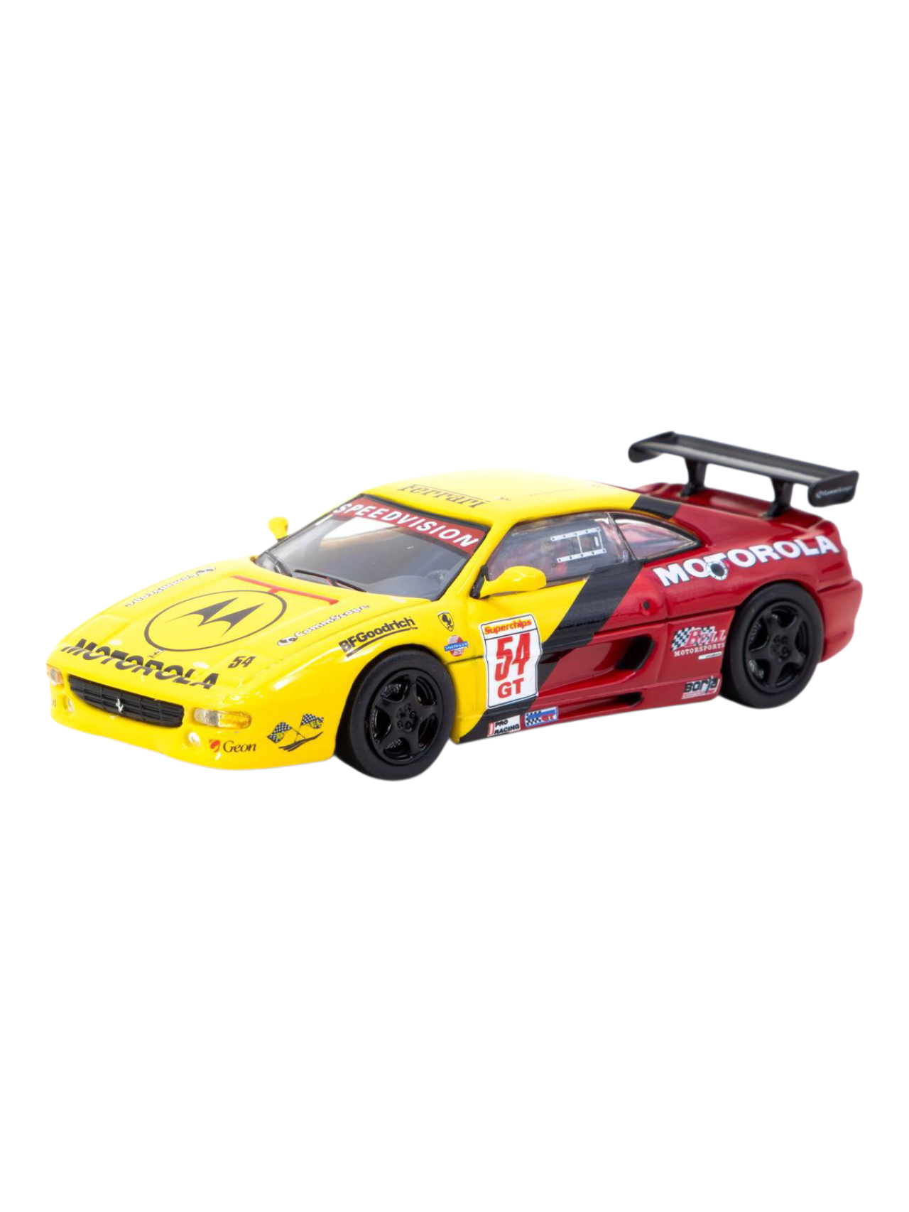 Tarmac Works Ferrari F355 World Challenge Series 2000 1:64 Scale (With Acrylic Case)