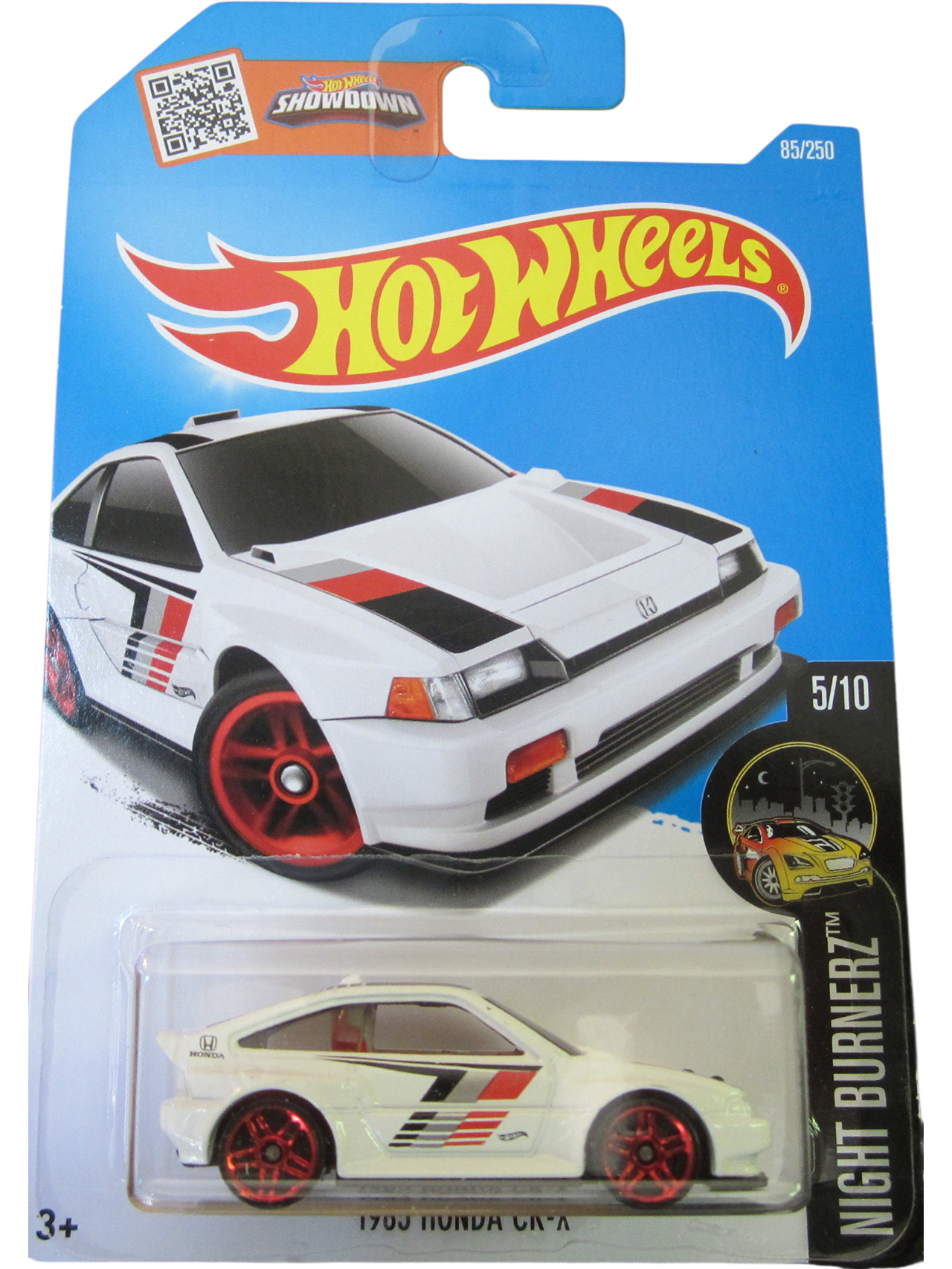 HotWheels 1985 Honda CR-X Imported mainline 1:64 Scale DHX24-D7B3