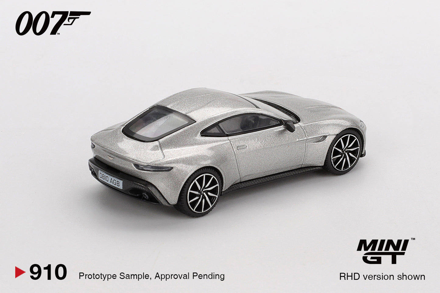 Mini GT Aston Martin DB10 007 E Spectre 1:64 Scale Blister