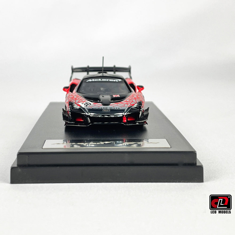 LCD Models Mclaren Senna GTR Imported 1:64 Scale (code-LCD64024-RE) Red