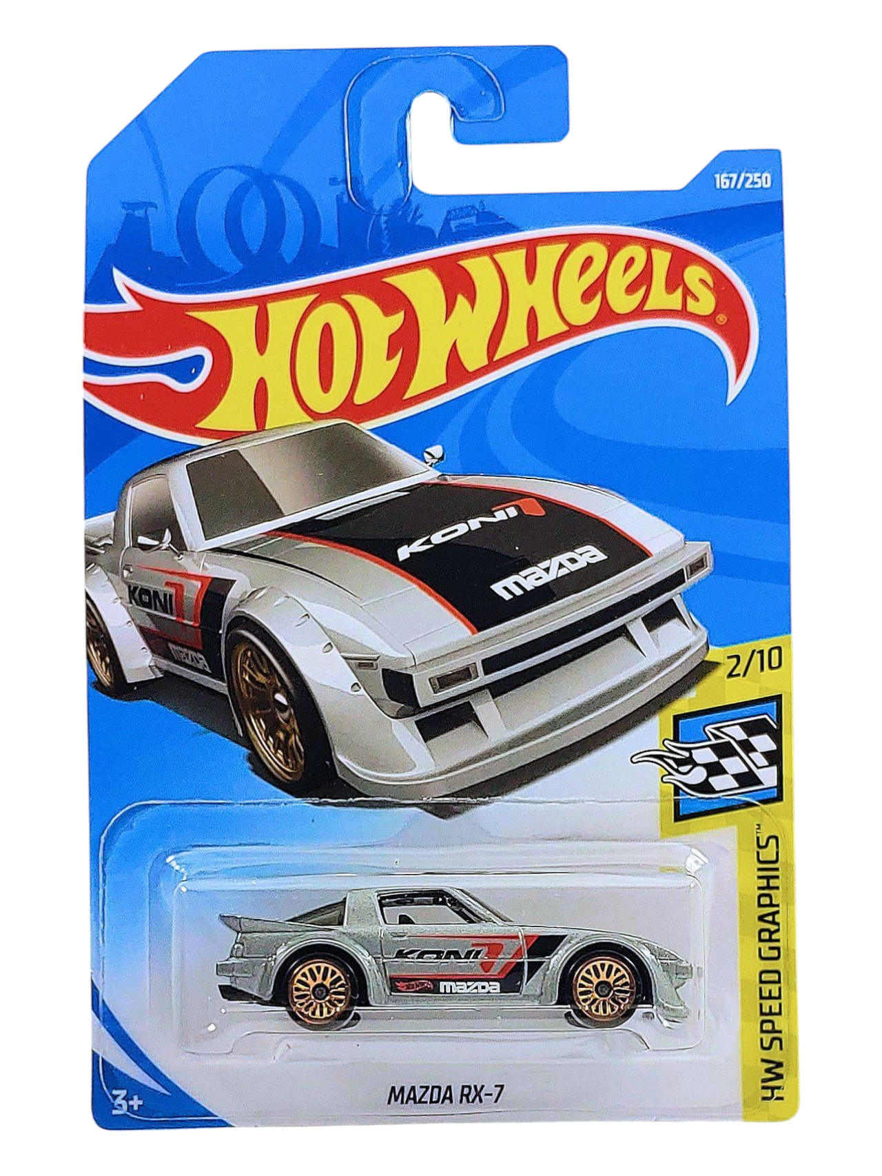 HotWheels Mazda RX-7 Imported Mainline 1:64 Scale