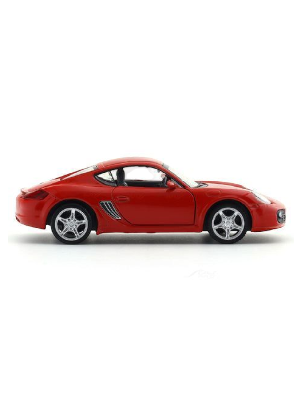 Porsche Cayman S Red 1:32 MSZ licensed pullback diecast Scale Model car
