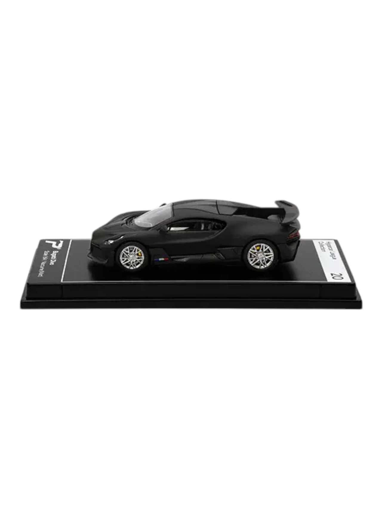 Postercars Hypercar League Collection Bugatti Divo 1:64 Scale / Nocturne ( matt ) No 20