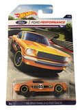 HotWheels Ford performance 65 mustang 2+2 Fastrack imported mainline card art 1:64
