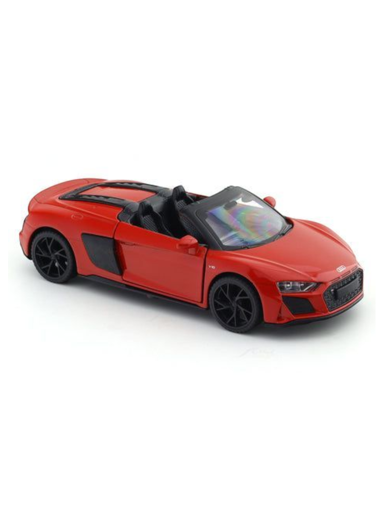 Audi R8 Spyder 1:32 MSZ licensed pullback diecast Scale Model car