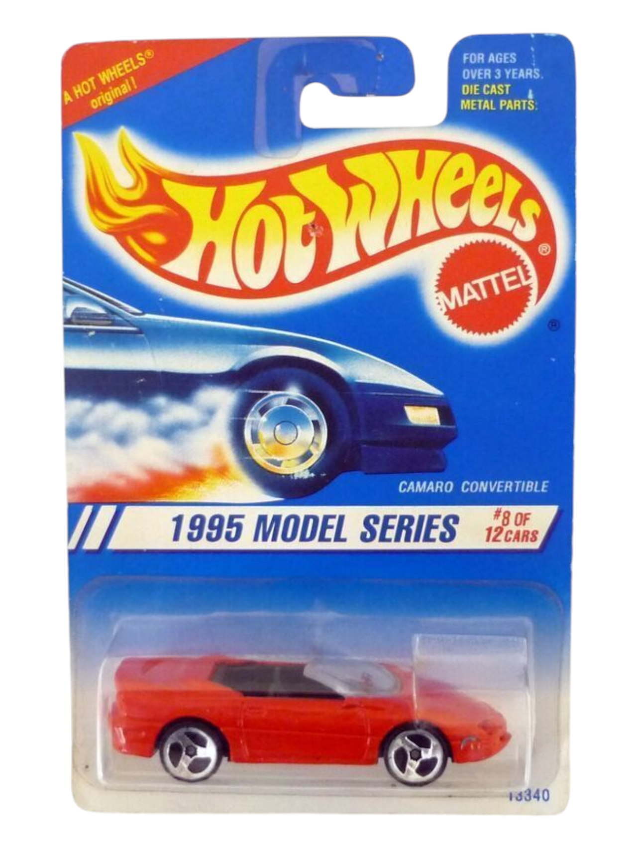 HotWheels 1995 Model Series Camaro Convertible Imported Mainline 1:64 Scale