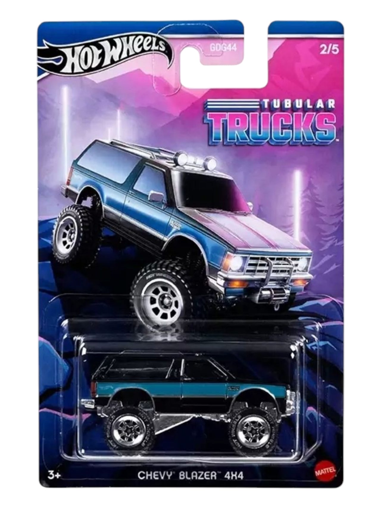 Hotwheels Tubular Trucks Set of 5 Imported Mainline Card Art 1:64 Scale
