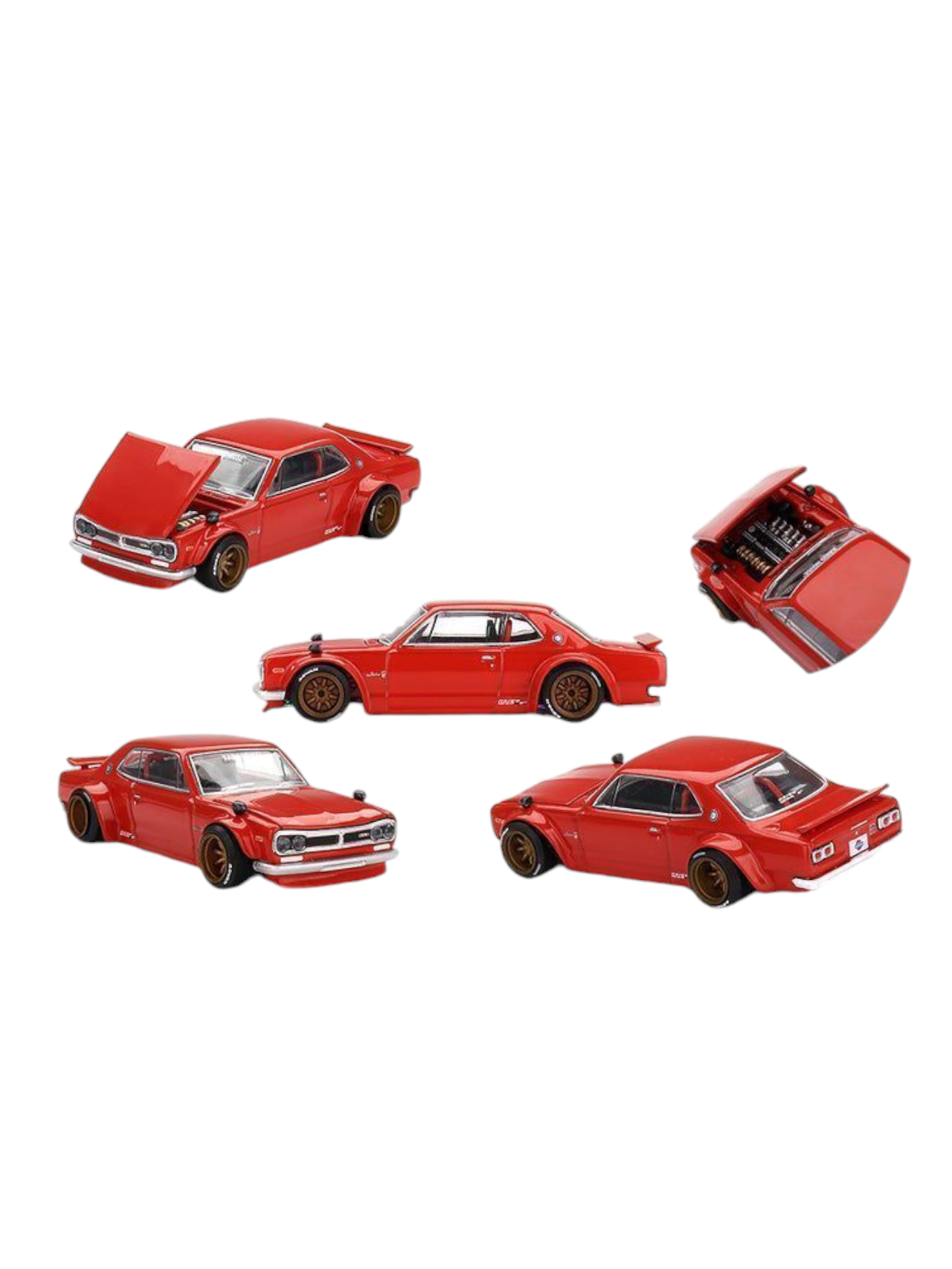 Mini GT Kaido House Nissan Skyline 2000GT-R Kaido Street V1 1:64 Scale