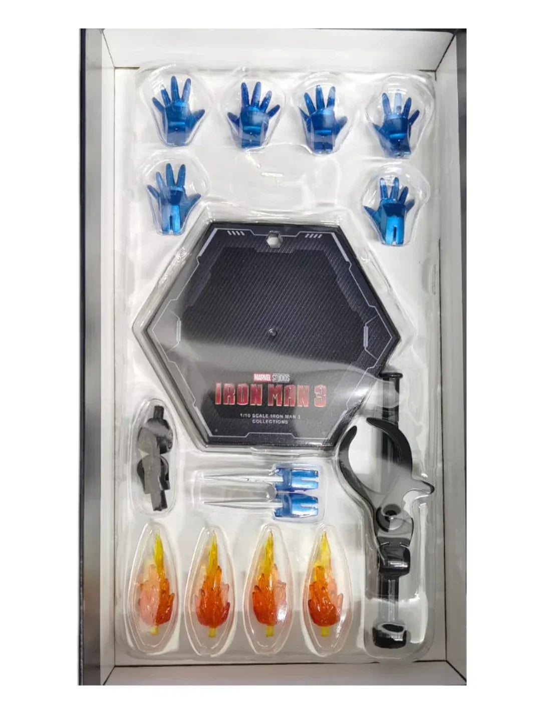 ZD TOYS "Iron Man Mark 3 Avengers Marvel Action Figure-7"inches Collectible Figure from the Infinity Saga line -(No light-up function)