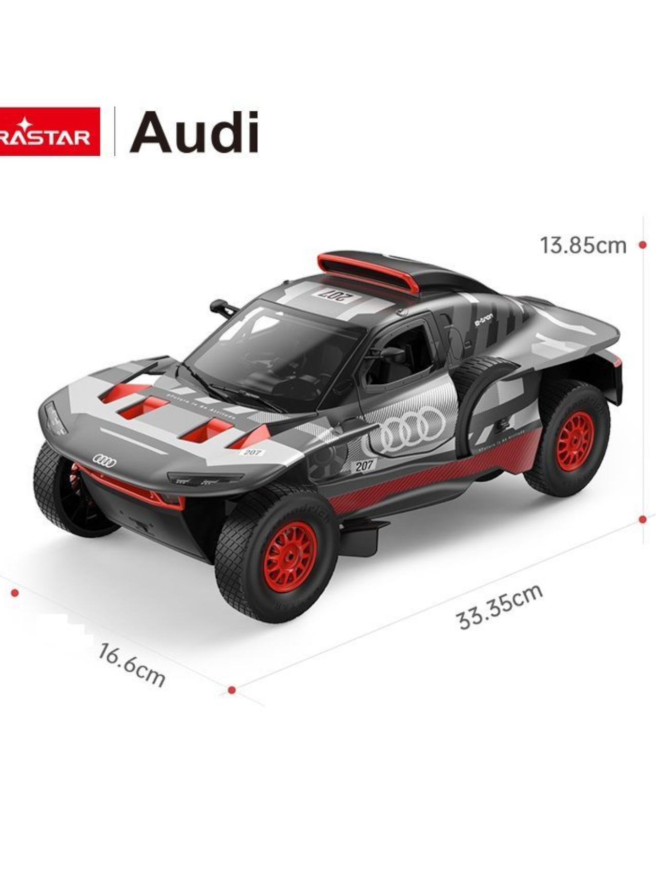 Rastar Audi RS Q e-tron Remote Control Car 1:14 Scale