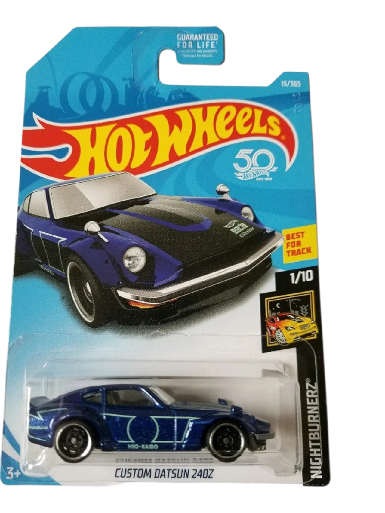 HotWheels Custom Datsun 240z Imported Mainline 1:64 Scale FJX64-D7C3