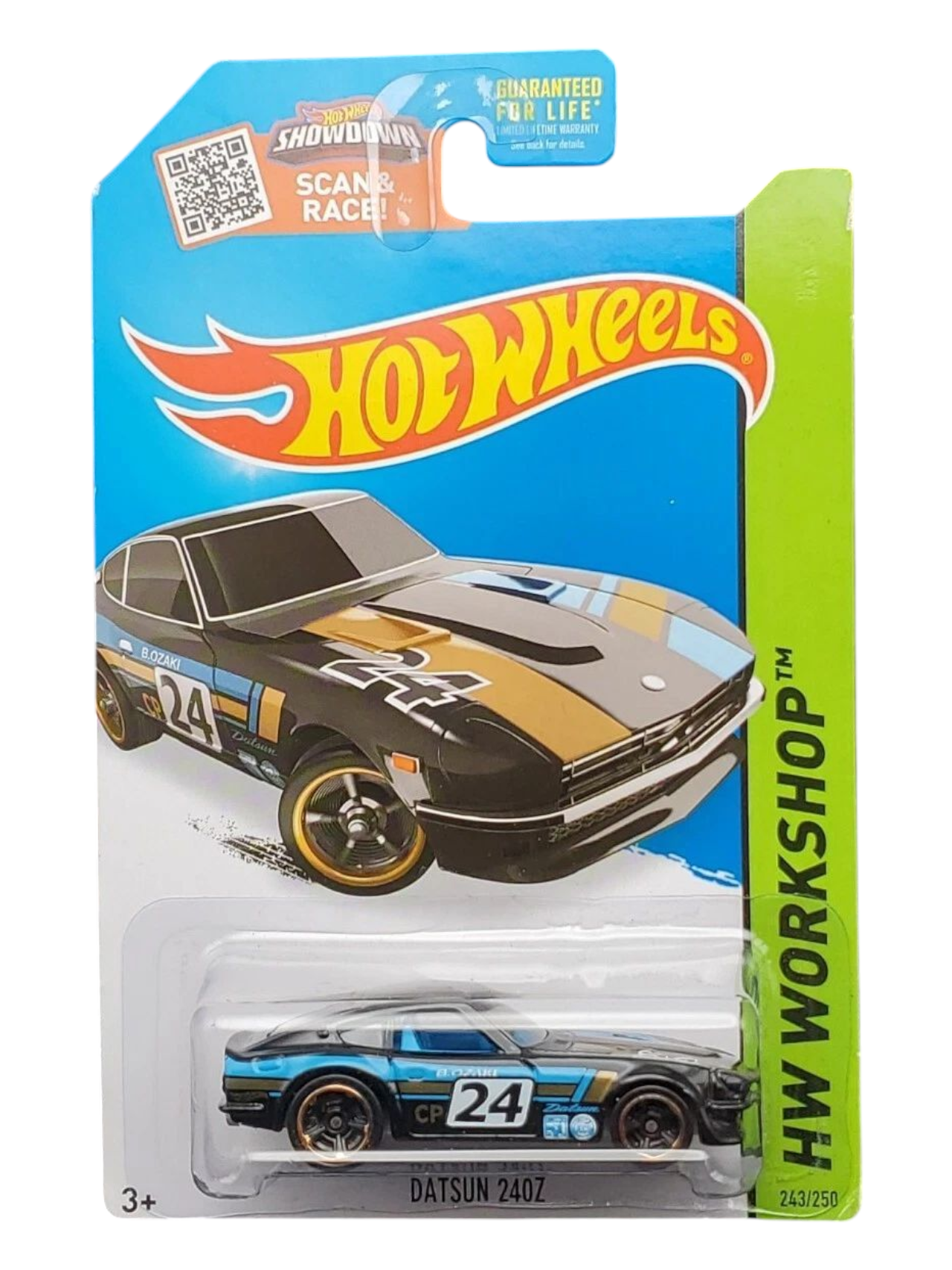 HotWheels HW Workshop Datsun 240Z Imported Mainline 1:64 Scale