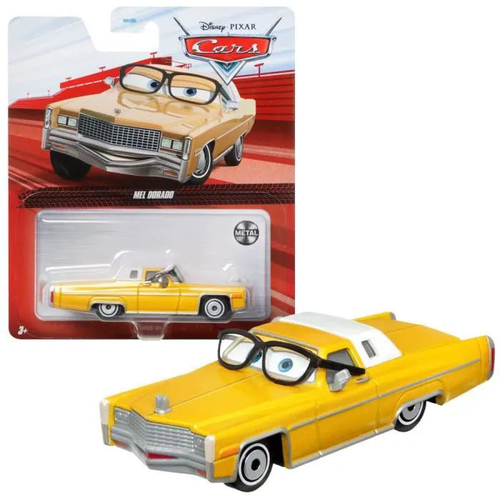 Disney Pixar Cars Mel Dorado Die-Cast Car | Metal Body | 1:64 Scale | Mattel Collectible Toy