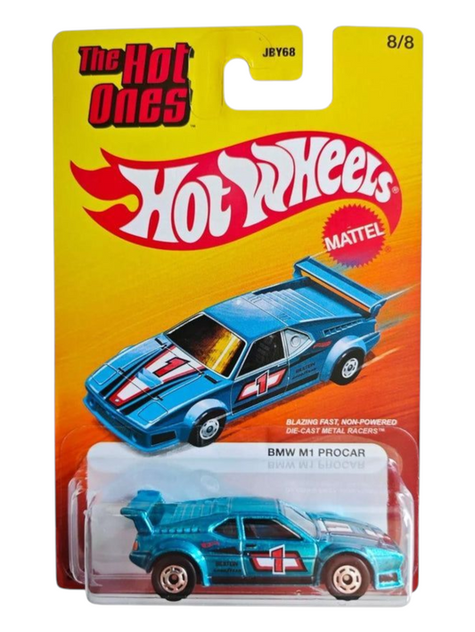 HotWheels The Hot Ones BMW M1 Procar Imported Mainline Card Art 1:64 Scale