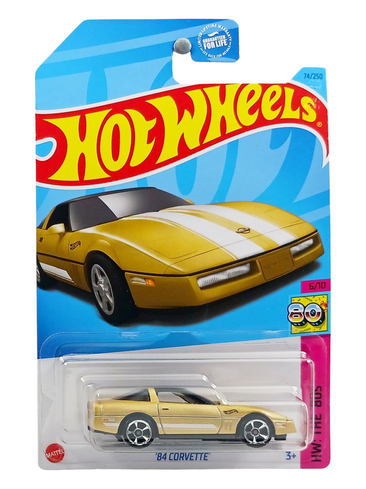 HotWheels 84 Corvette Imported Mainline 1:64 Scale